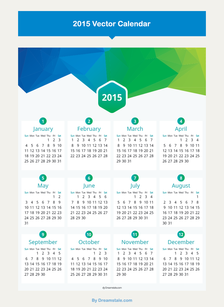730x1000 Calendar Vector Freebie On Behance