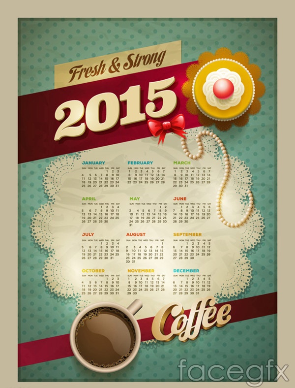 600x788 Best Calendar Vector Templates