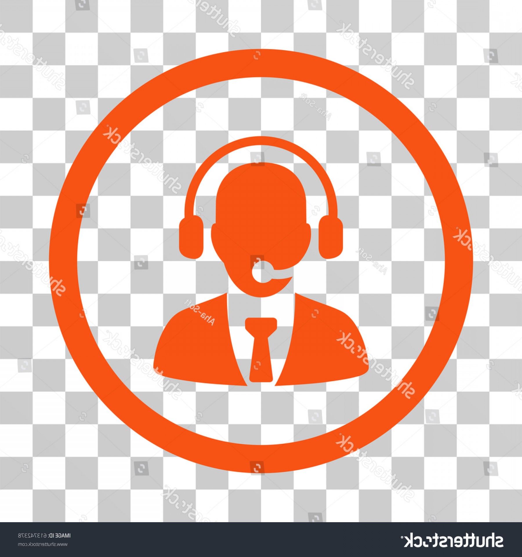 1800x1920 Call Center Manager Icon Vector Illustration Soidergi