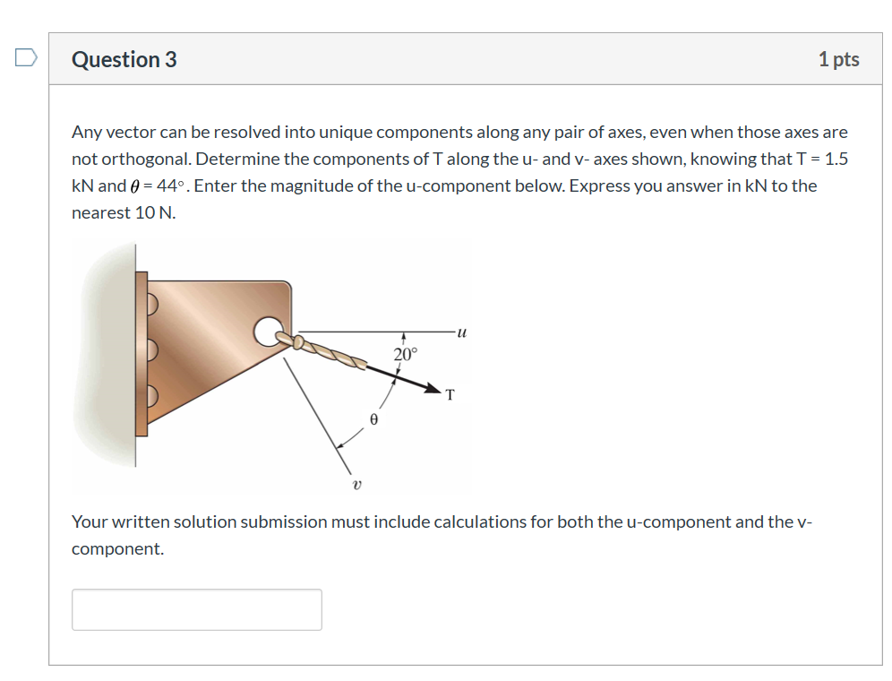 Solved Question Pts Any Vector Can Be Resolved Into U 996x760 Solved Question Pts Any Vector Can Be Resolved Into U