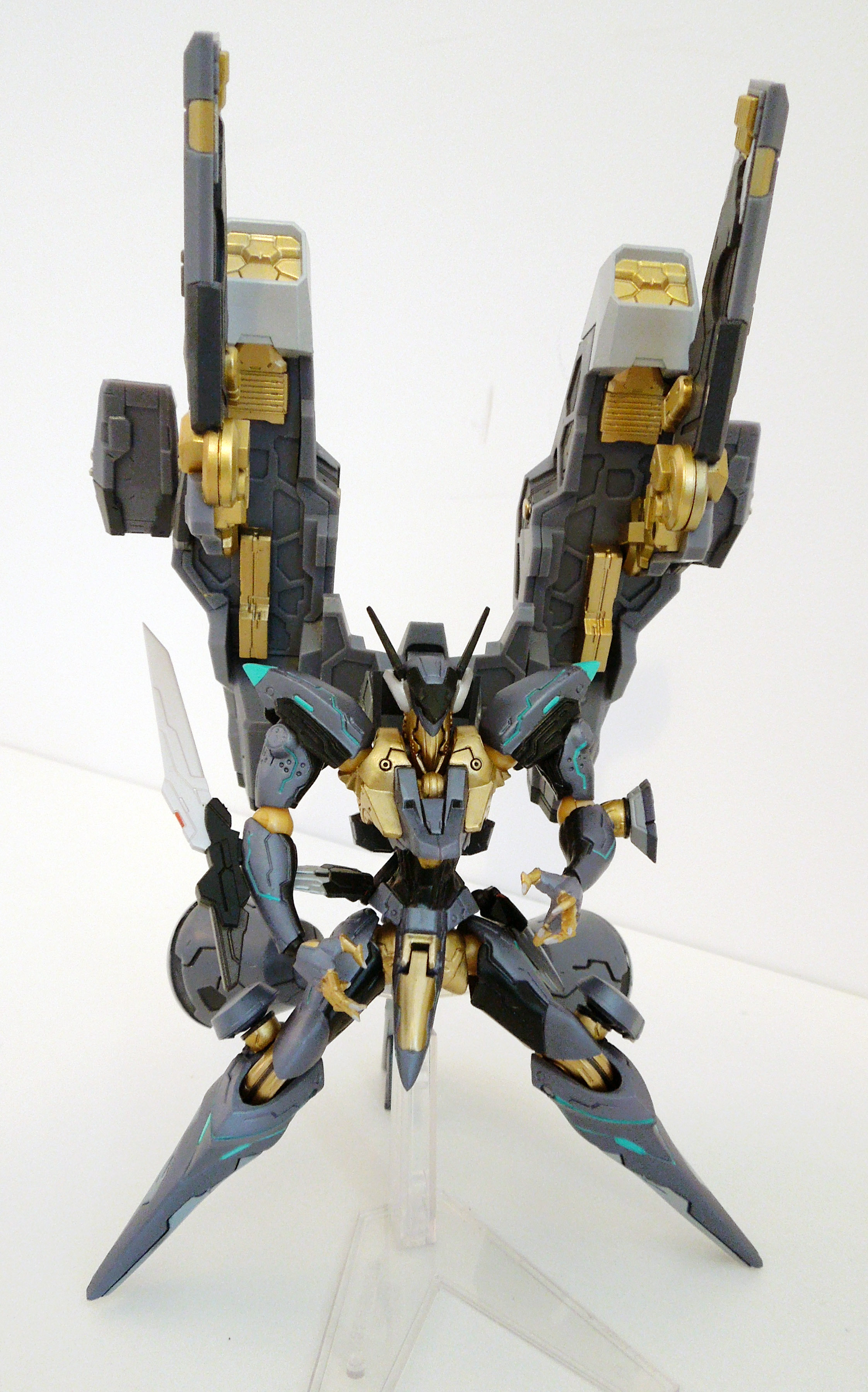 2244x3596 Mecha Damashii Toys Revoltech Jehuty With Vector Cannon