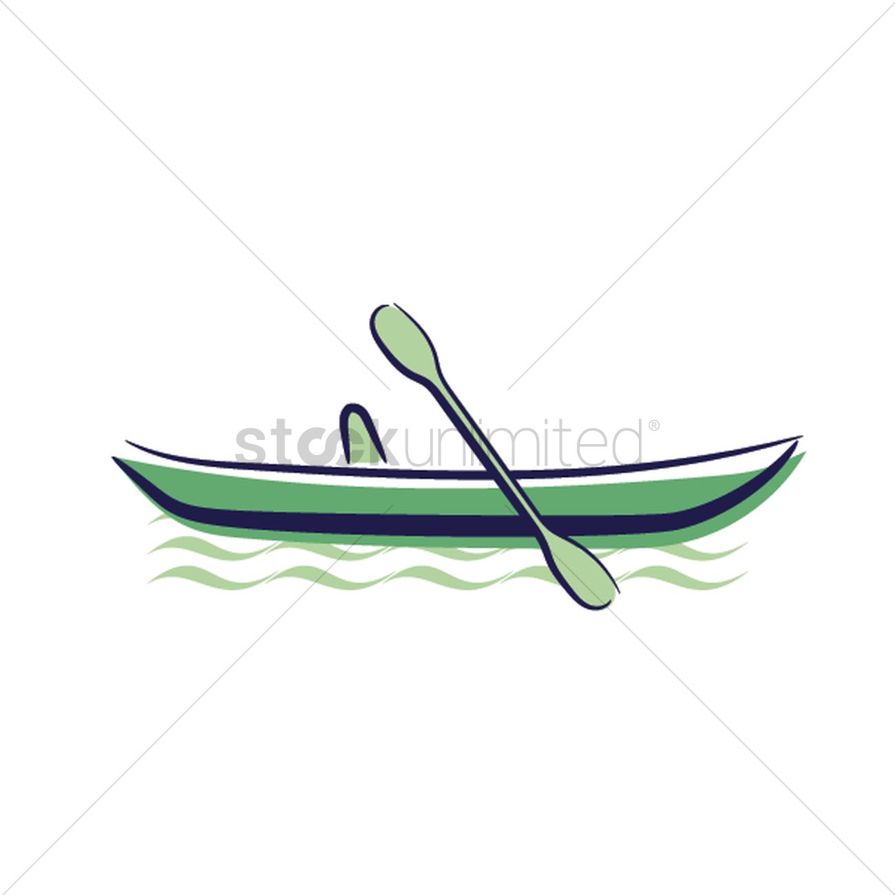 Vector Canoe At Vectorified.com 