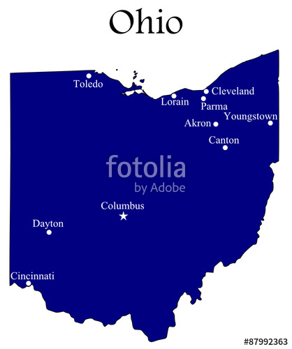 418x500 Ohio Stock Image And Royalty Free Vector