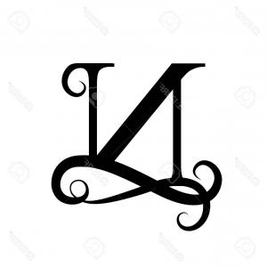 300x300 Photostock Vector Capital Letter For Monograms And Logos Beautiful