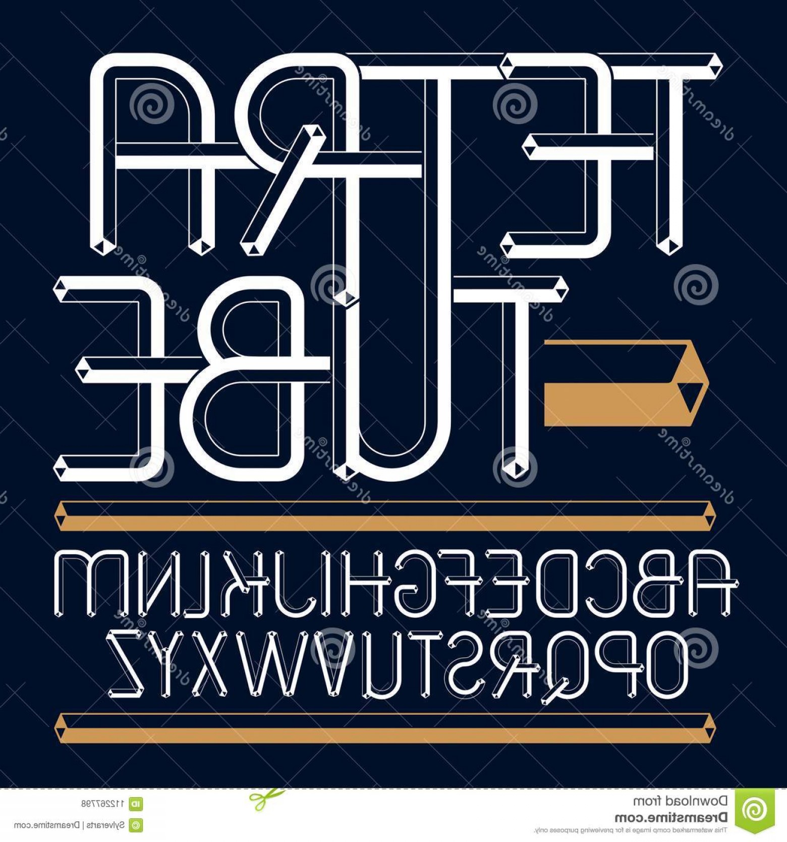 1560x1668 Set Trendy Fun Vector Capital English Alphabet Letters Isola