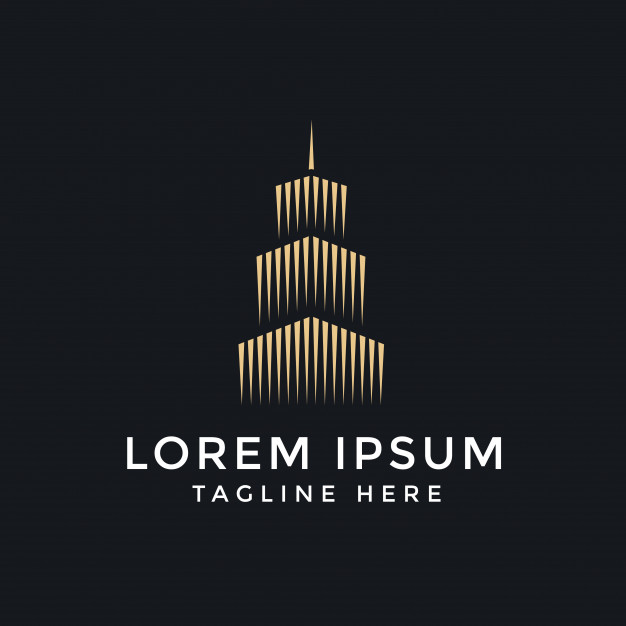 626x626 The Capital Real Estate Logo Vector Free Vector Premium Download