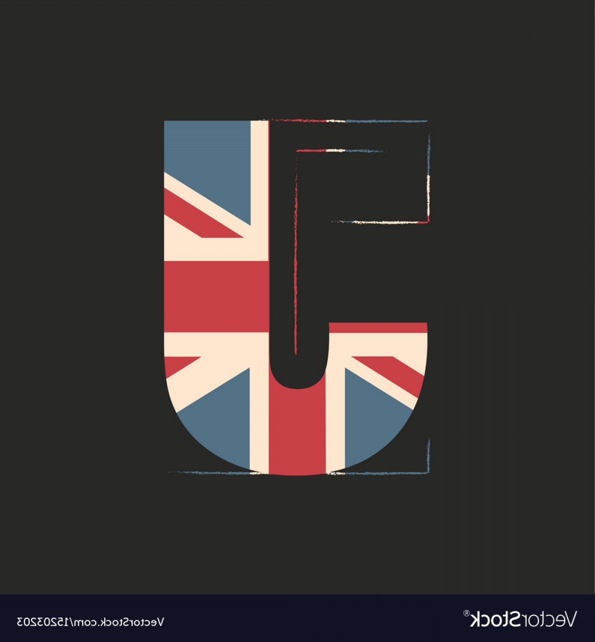 1200x1296 Capital D Letter J With Uk Flag Texture Isolated Vector Hoodamathrun