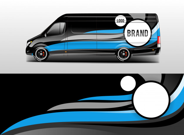 626x459 Car Wrap Company Design Vector Vector Premium Download