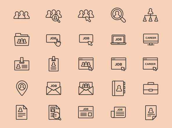 592x440 Download Jobs And Careers Vector Icons For Free