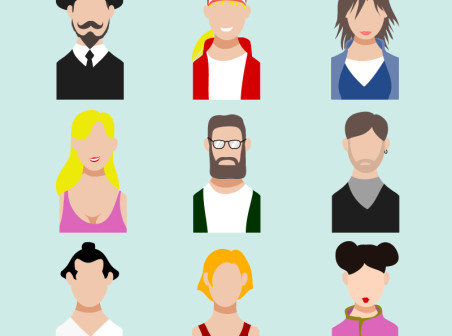 452x336 Cartoon Characters Vector Icons Free Cartoon Characters Vector