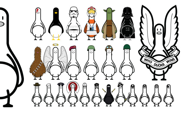 600x371 Free Packs Of Animal Vector Graphics Cute Cartoon Characters