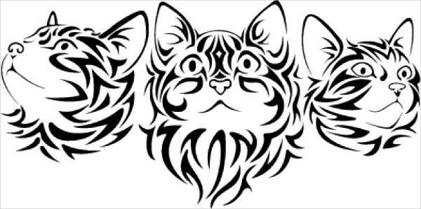 600x299 Cat Vectors Free Premium Templates