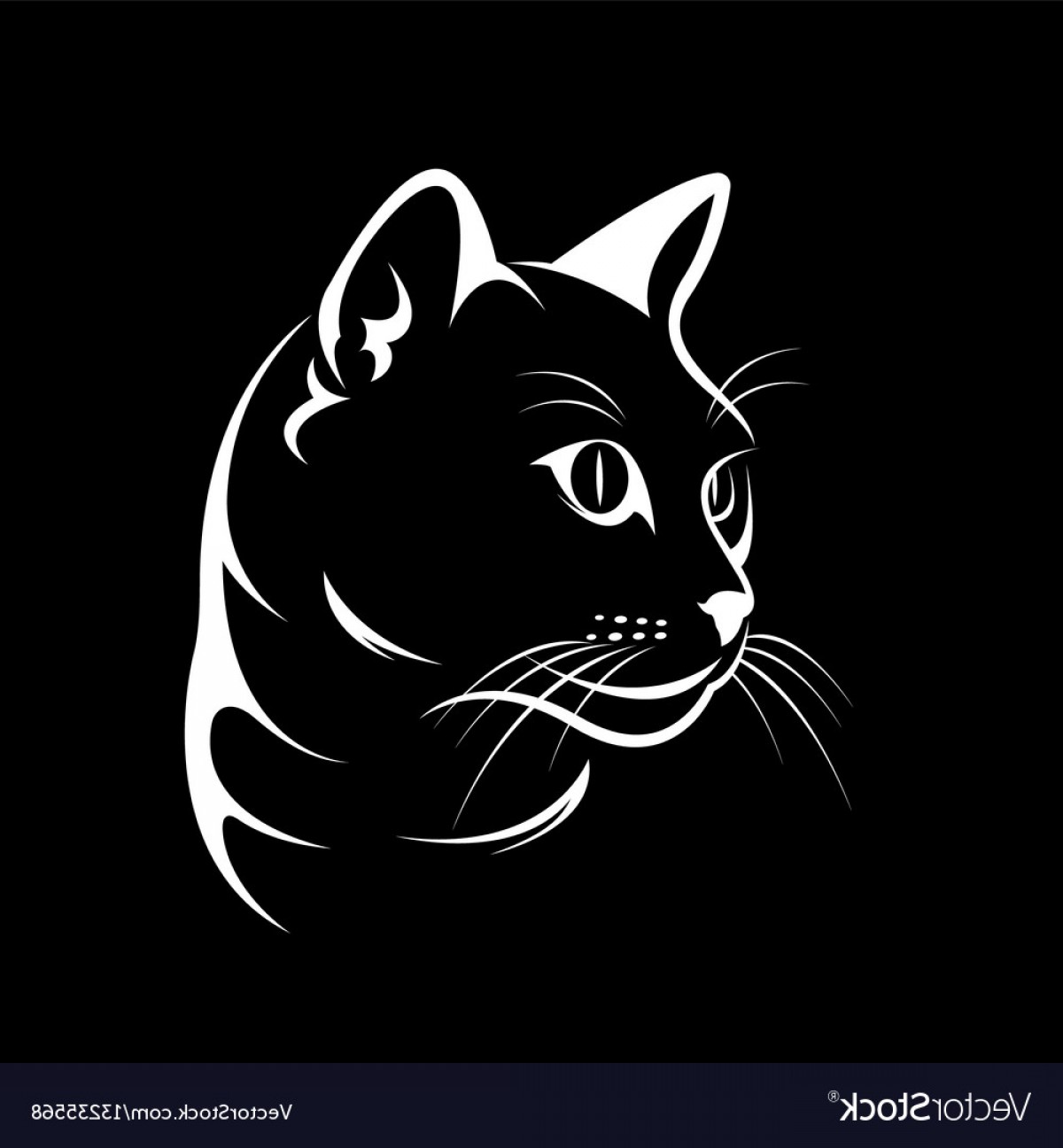 Vector Cat Face at Vectorified.com | Collection of Vector Cat Face free ...