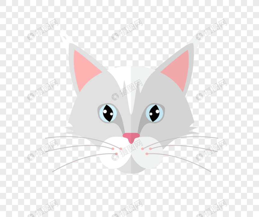 860x720 Cat Head Vector Material Png Image Picture Free Download