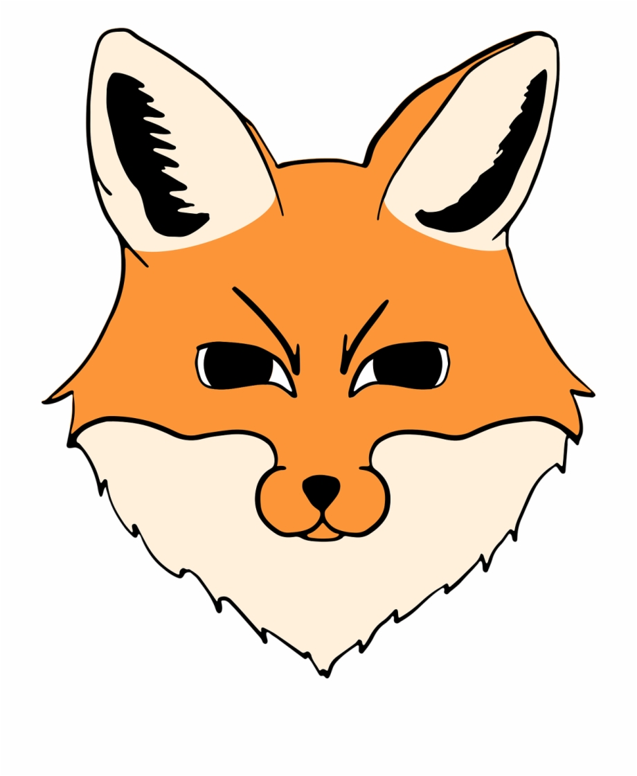 920x1121 Fox Head Animal Vector Png Image