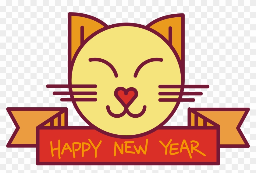 840x569 Vector Cat Head Label Small Png And Image, Transparent Png