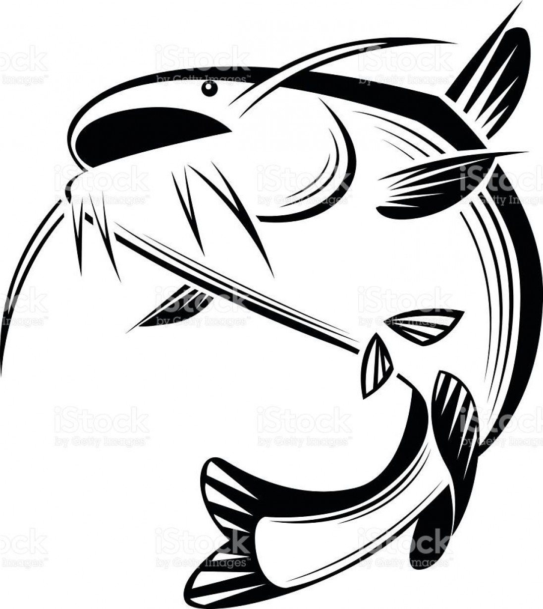 1096x1228 Best Free Graphic Catfish Vector Cdr Soidergi