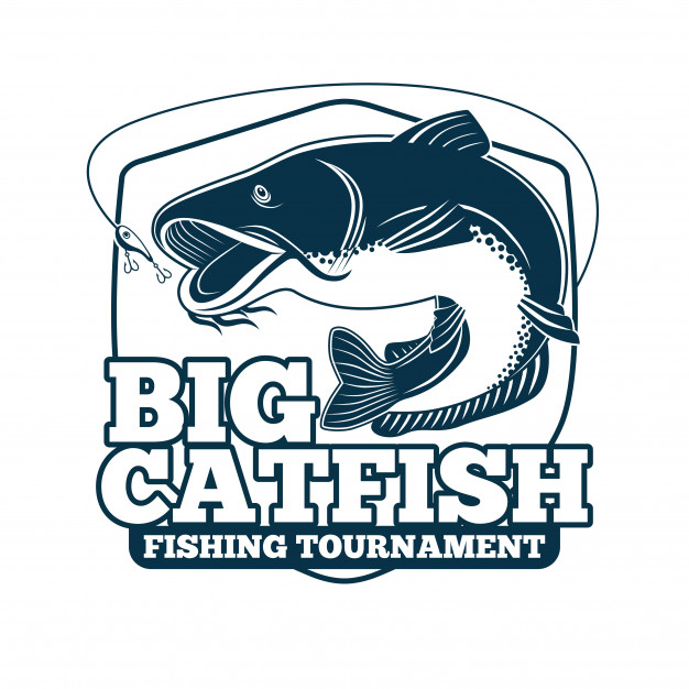 626x626 Big Catfish Fishing Tournament Vector Premium Download