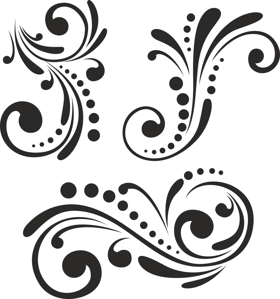 900x960 Vector Ornaments Vintage Free Vector Cdr Download