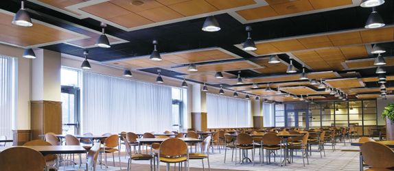 574x250 Metalworks Vector Commercial Conference In Dark Ceiling