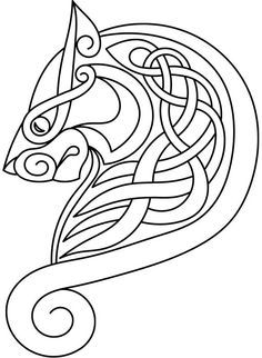 236x322 Celtic Knot Wolf More Like Vector Celtic Wolf