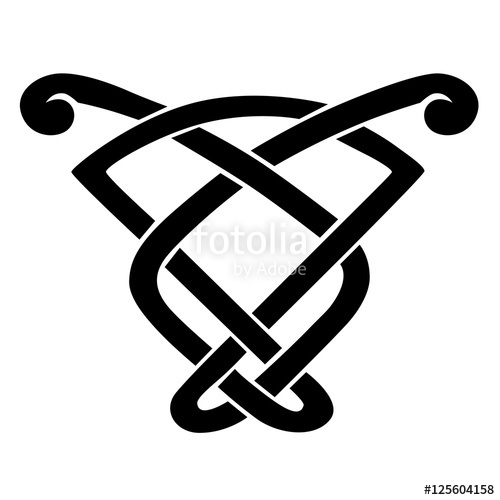 500x500 Isolated Vectors Celtic Knots For Design Stock Image And Royalty