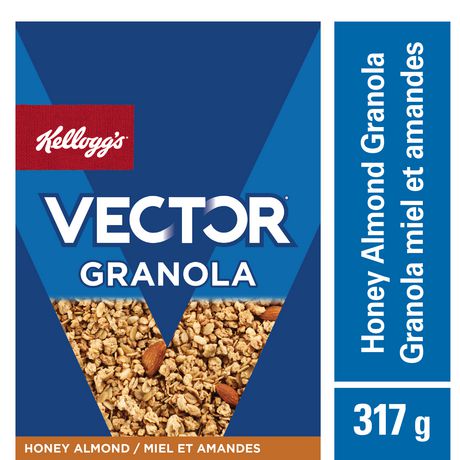 460x460 Kellogg's Vector Granola Honey Almond Cereal, Walmart Canada