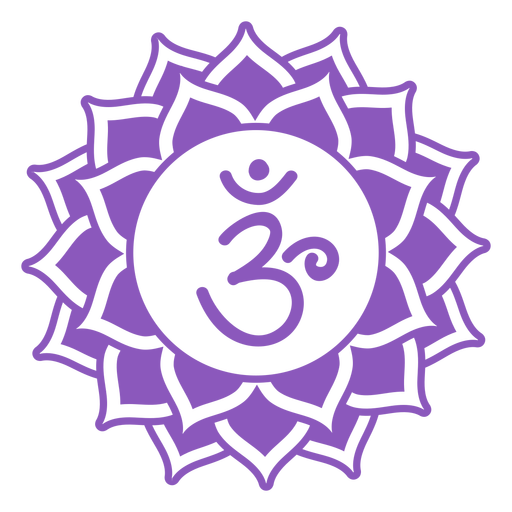 512x512 Crown Chakra Symbol