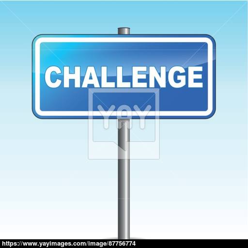 512x512 Vector Challenge Signpost Vector