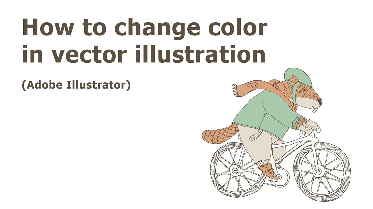 1280x720 How To Change Color In Vector Illustration