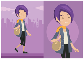 286x200 Character Free Vector Art