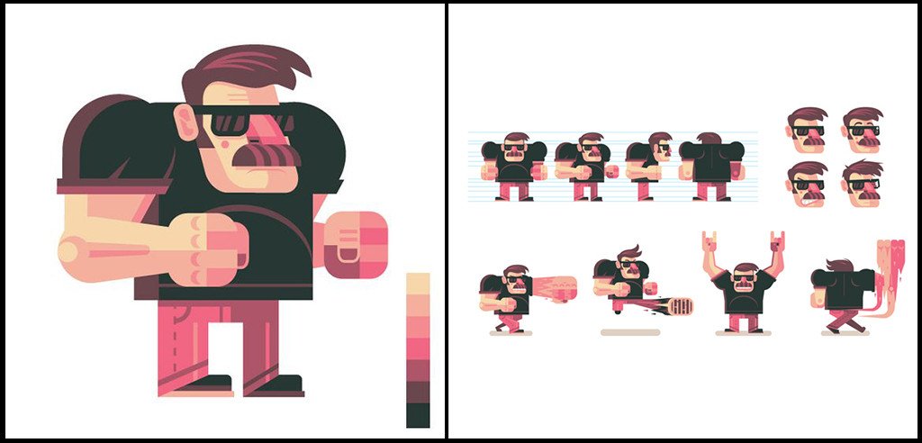 1024x492 Inspiring Retro Character Design Tutorials