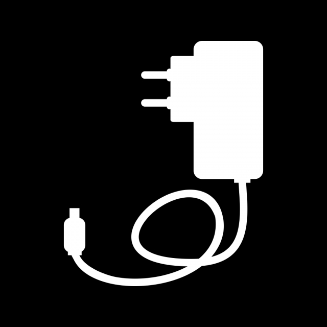 640x640 Vector Mobile Charger Icon, Charger, Charge, Mobile Charger Png