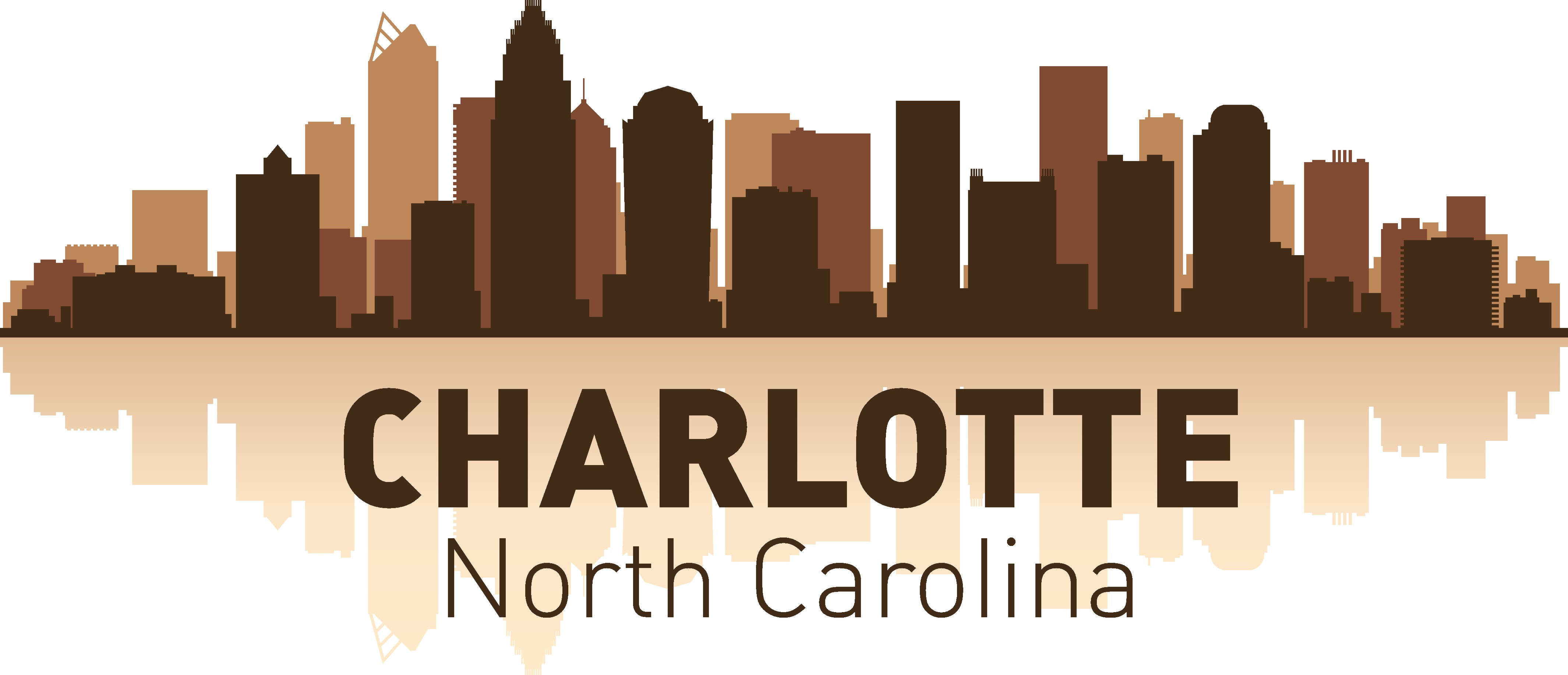 4260x1836 Charlotte Skyline Free Vector Cdr Download
