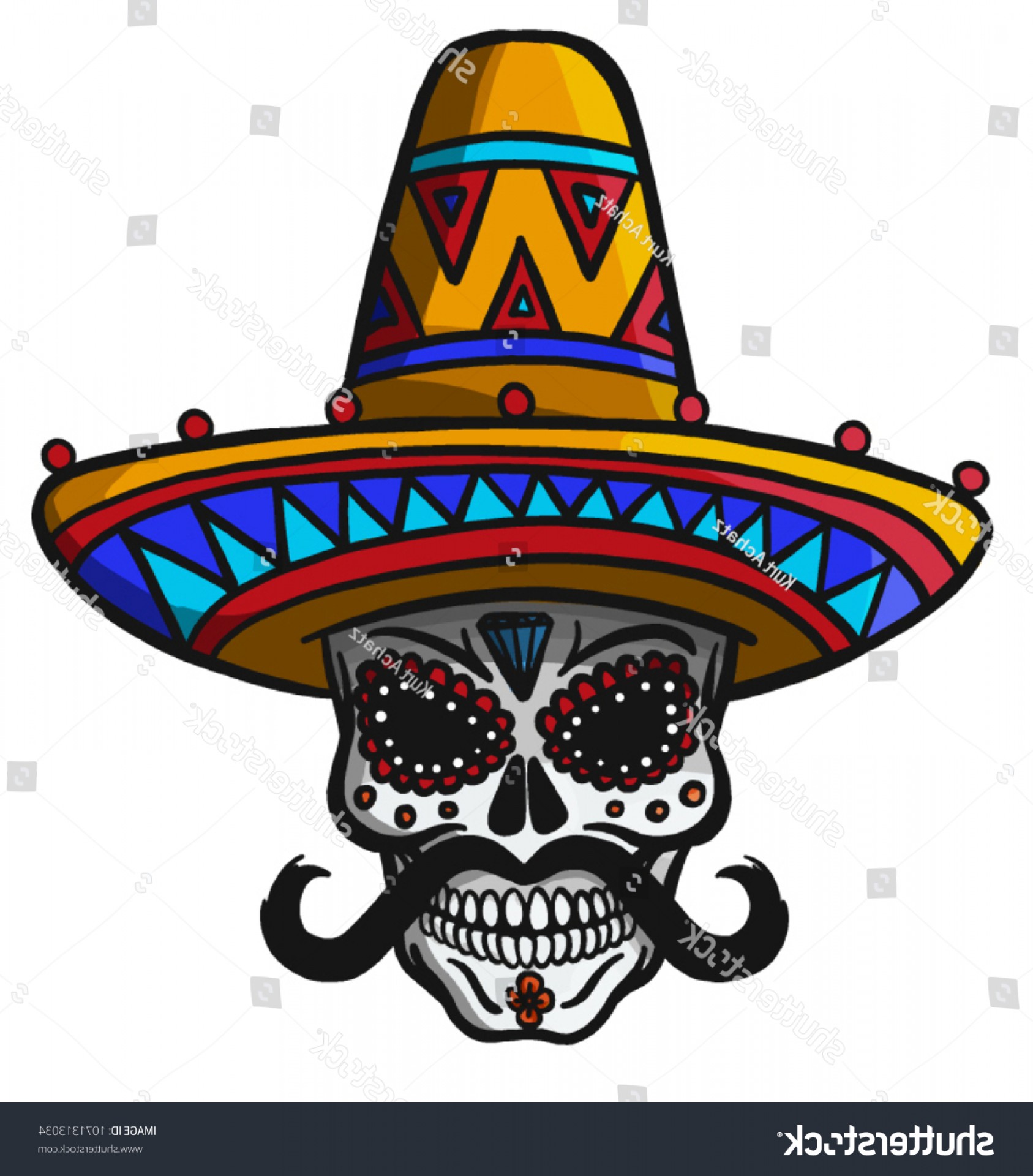 1687x1920 Hand Drawn Mexican Vector Sugar Skull Catchsplace