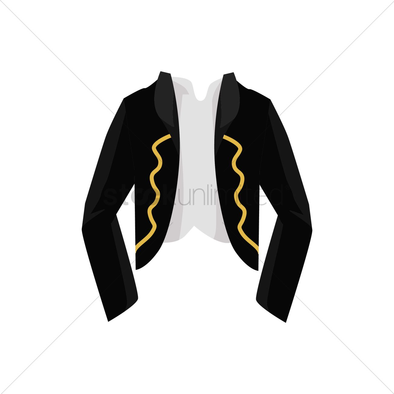 1300x1300 Mexican Charro Suit Vector Image