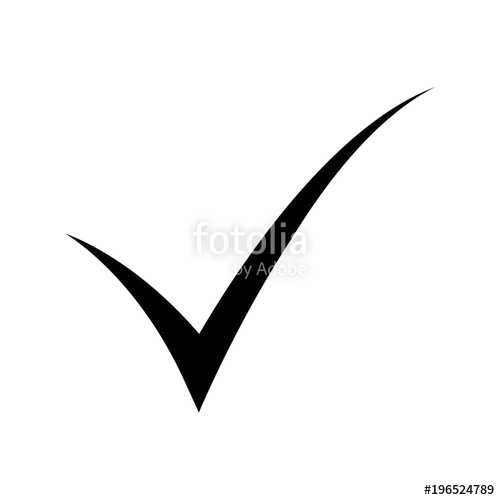 500x500 Checkmark Icon, Check Mark Stock Image And Royalty Free Vector