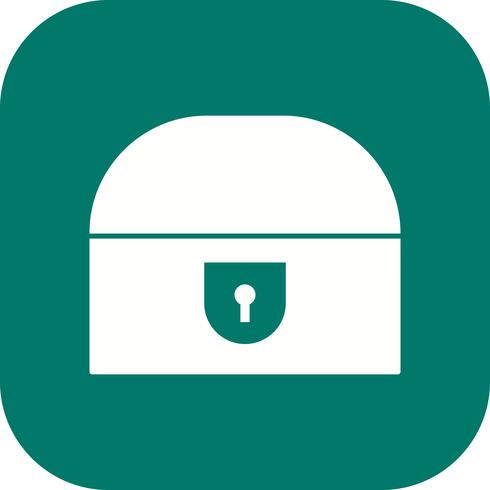 490x490 Coin Chest Vector Icon