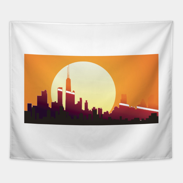 630x630 Vector Chicago Sunrise