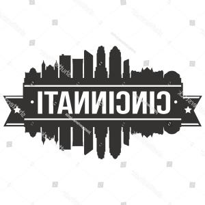 300x300 Cincinnati Skyline Silhouette Design City Vector Catchsplace