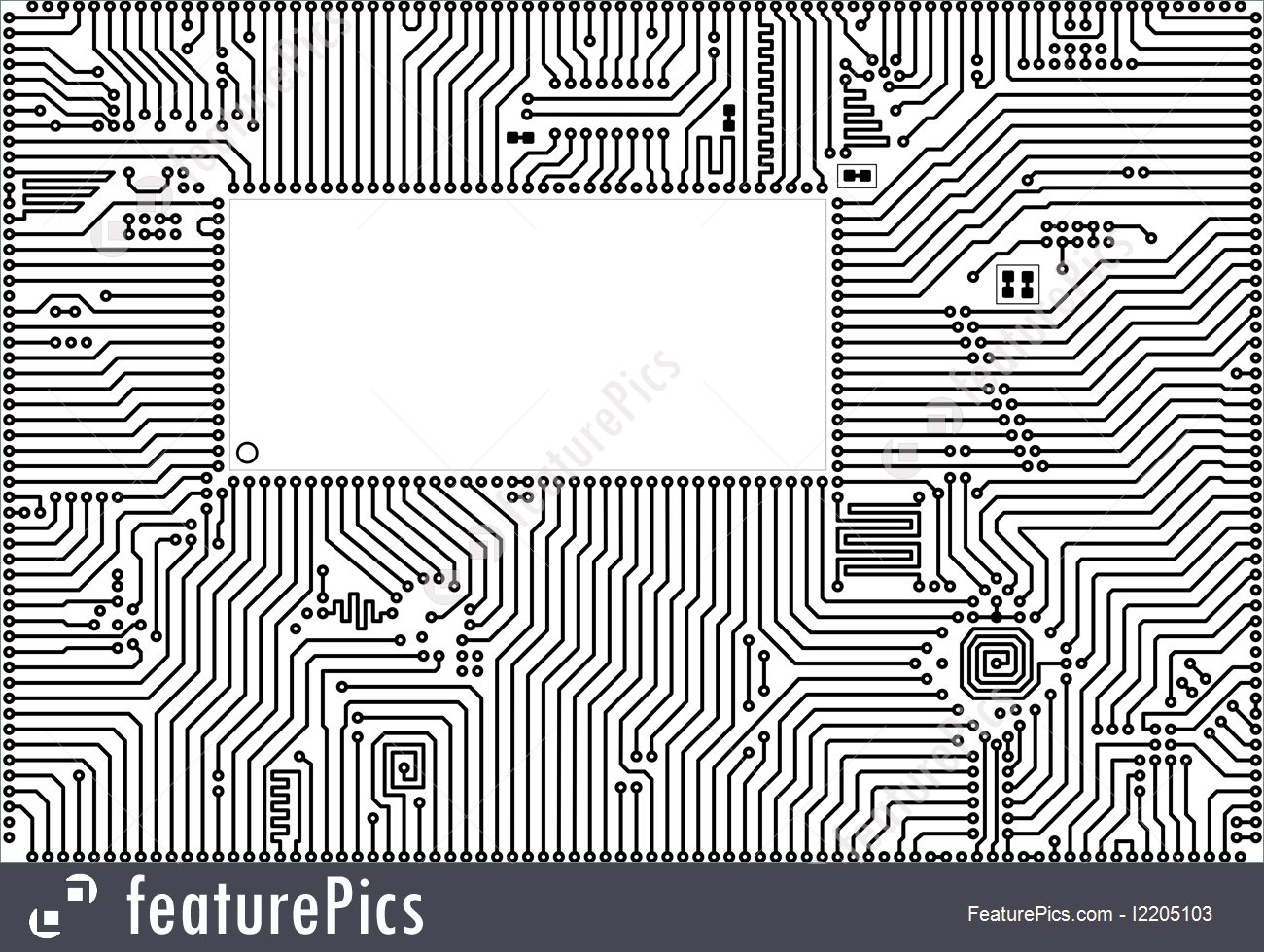Hi Tech Vector Circuit Board Frame 1300x980 Hi Tech Vector Circuit Board Frame