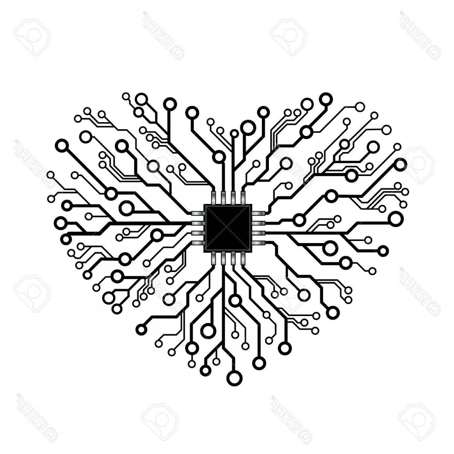 Photostock Vector A Concept Of Information Technology Vector 1560x1560 Photostock Vector A Concept Of Information Technology Vector