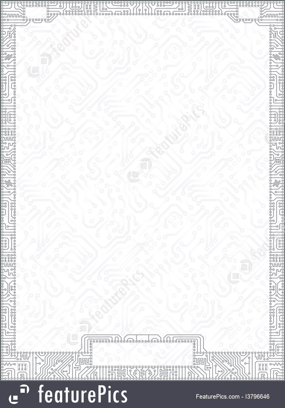 Vector Circuit Board Diploma Frame 975x1392 Vector Circuit Board Diploma Frame