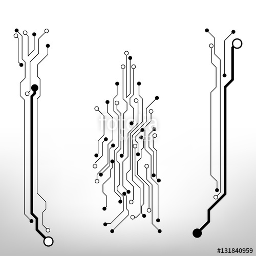 Vector Circuit Board Pattern For Technology Background Stock 500x500 Vector Circuit Board Pattern For Technology Background Stock