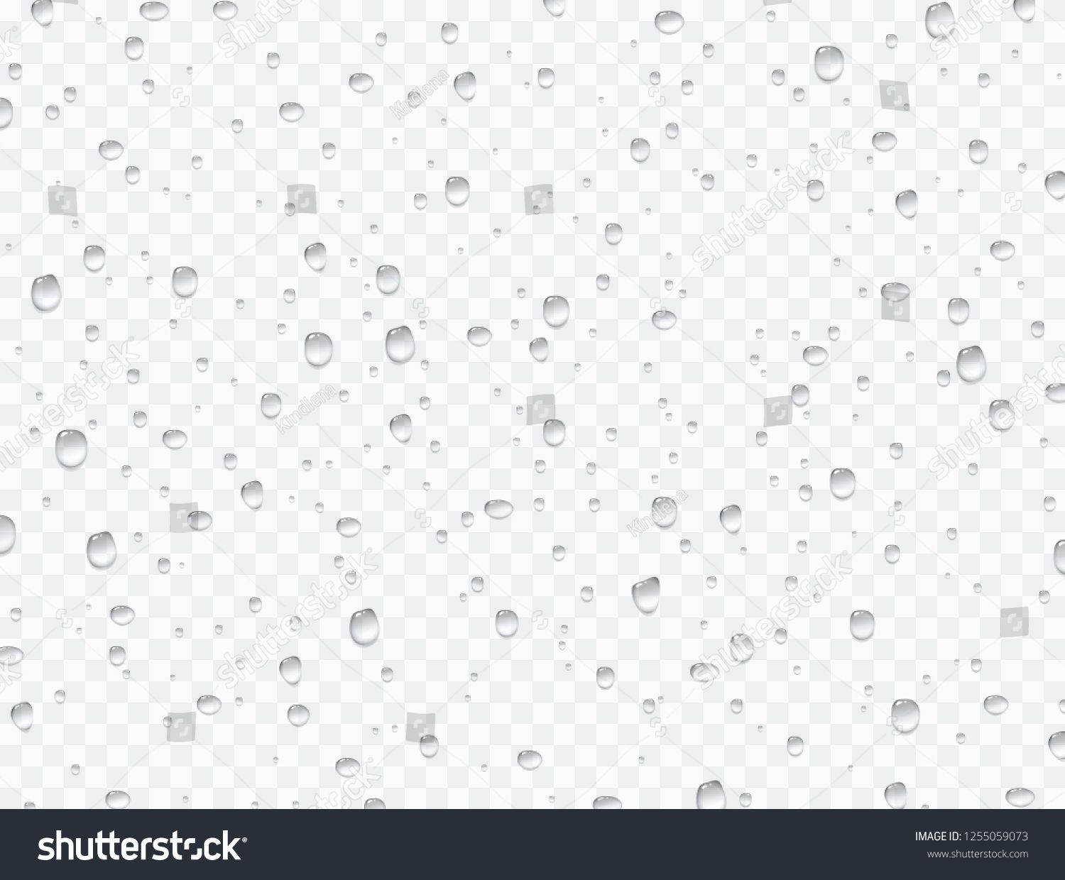 1500x1240 Water Rain Drops Or Steam Shower Isolated On Transparent