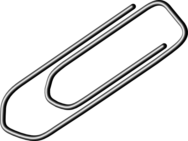 600x451 Paper Clip Clip Art