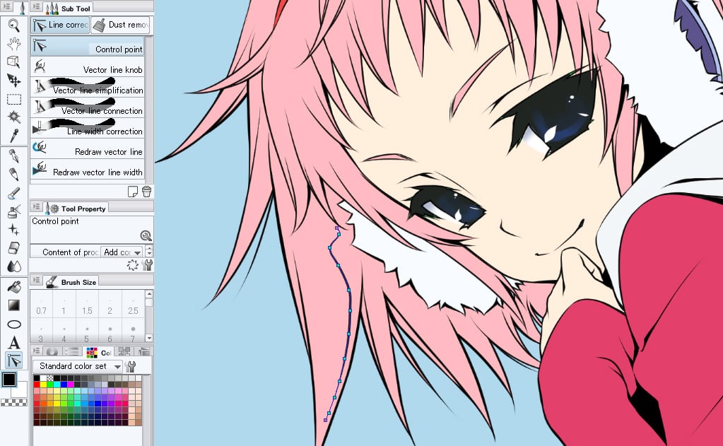 Vector Clip Studio Paint