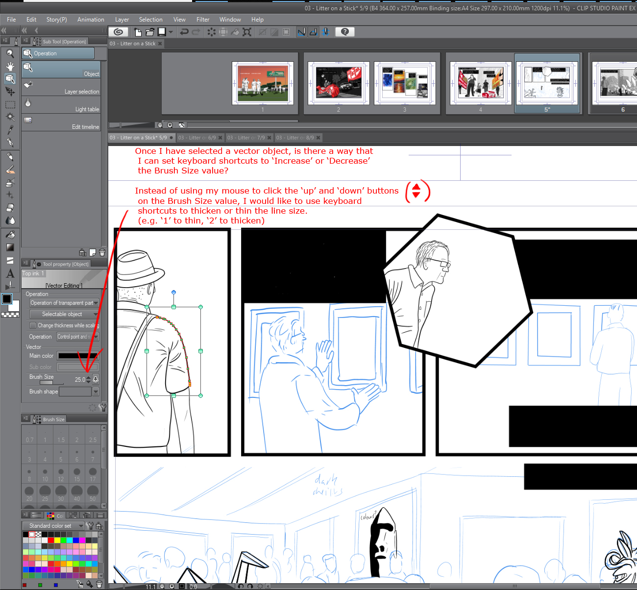 1300x1204 Is This Possible In Clip Studio Pro Keyboard Shortcuts