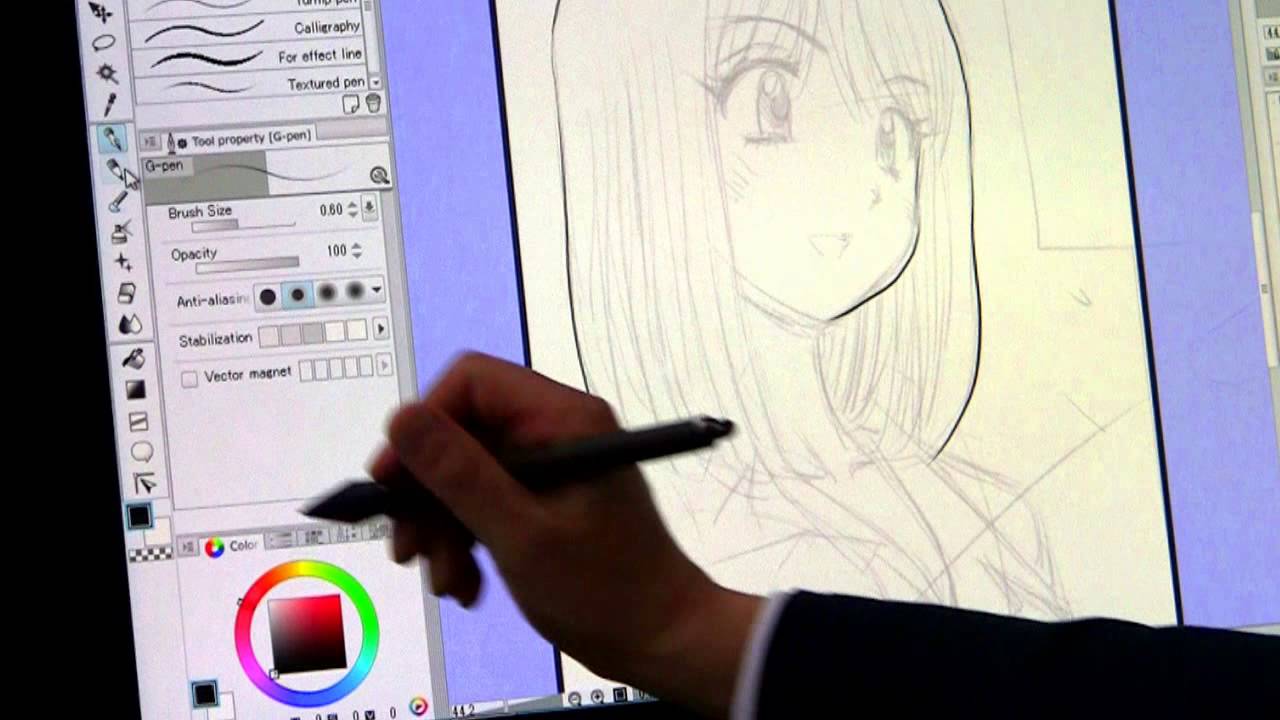 1280x720 Clip Studio Paint Tutorial