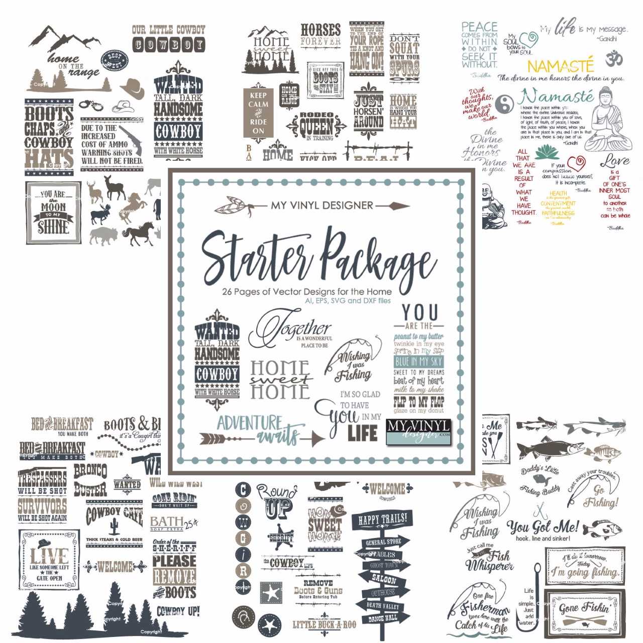 1280x1280 Vector Design Clip Art Starter Package Usb, Vector Images